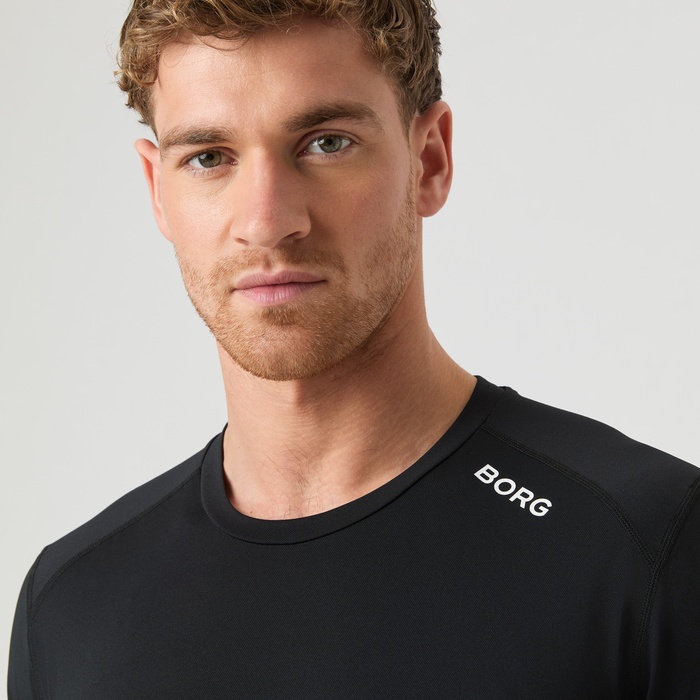 Borg Athletic T-shirt Sort