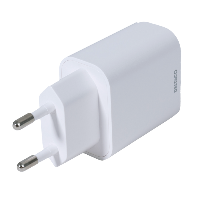 USB V&aelig;goplader 1 x USB-A 18 W Hvid