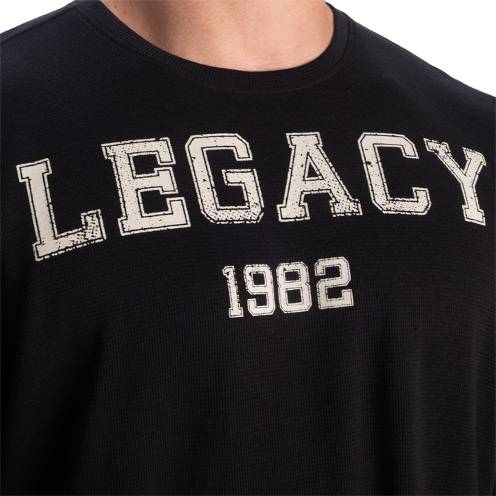 Legacy Thermal T‑Shirt Sort Beige