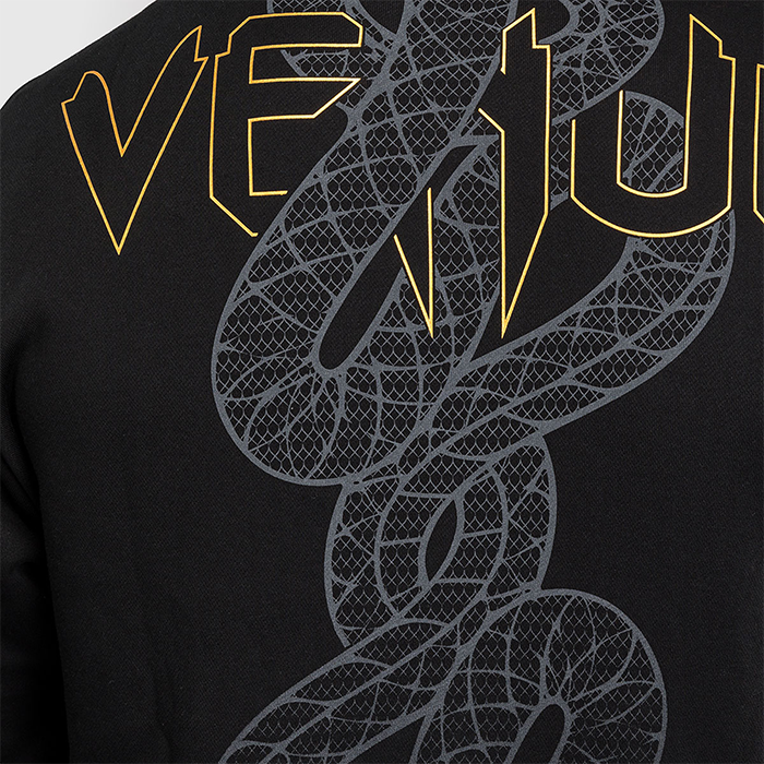 Serpenti Hoodies Sort S&oslash;lv Guld