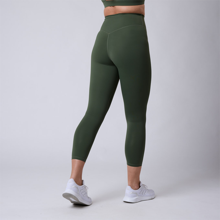 Fuse V-shape 7/8 Tights Gr&oslash;n