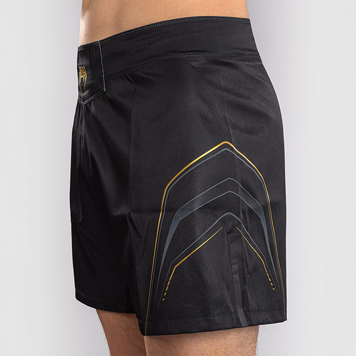 Venum Streamline Fightshorts Sort Guld