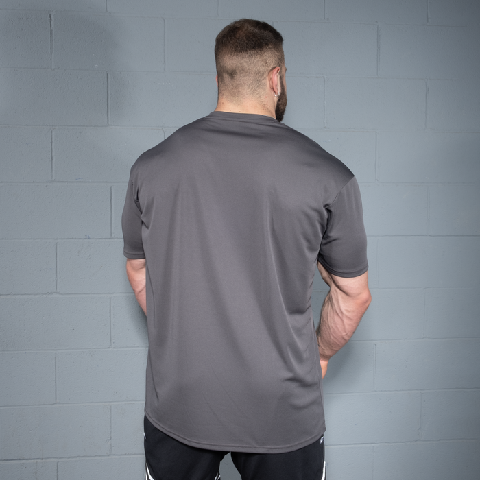 Mesh Standard Tee, Grey