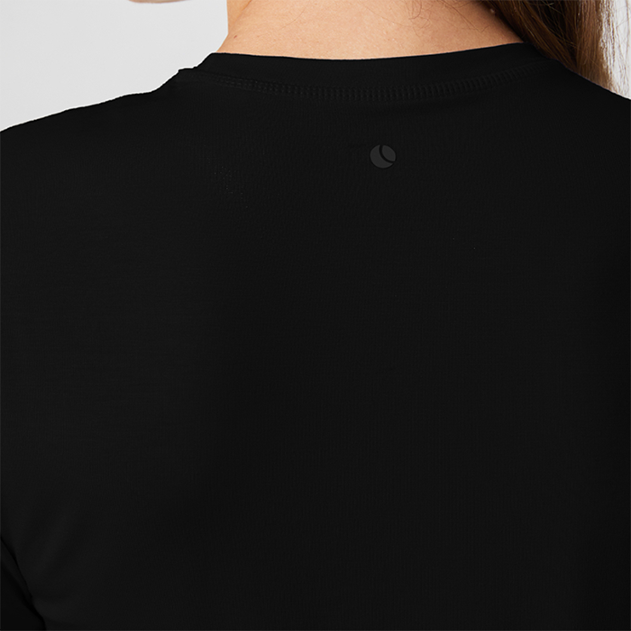 Studio Soft Cropped T-shirt Sort
