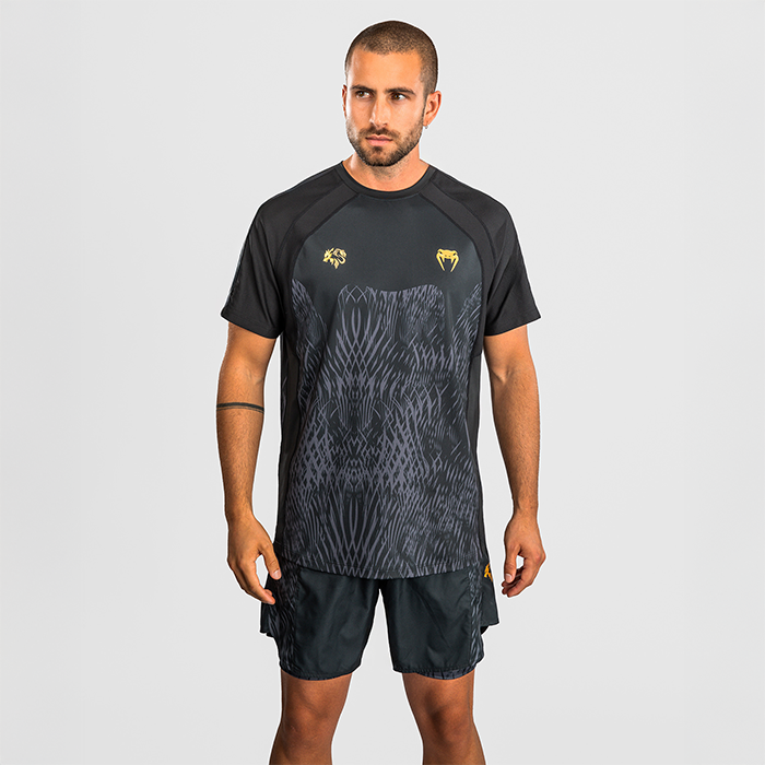 Venum X Chimaev Wild Borz Dry Tech T-shirt Sort Gr&aring;