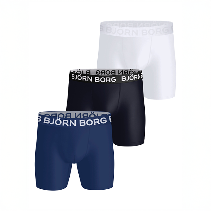 Sports Microfiber Boxer 3‑pak Multipack