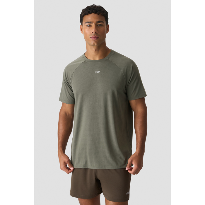 Stride Raglan T-shirt Dri-Release Gr&oslash;n