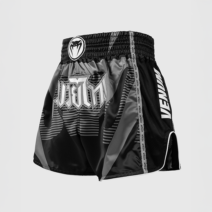 Venum Adrenaline Muay Thai Shorts Sort Gr&aring;