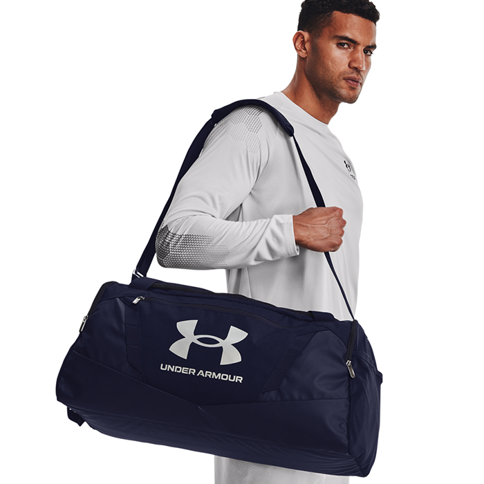 Undeniable 5.0 Duffel Sportstaske Medium Bl&aring;/S&oslash;lv