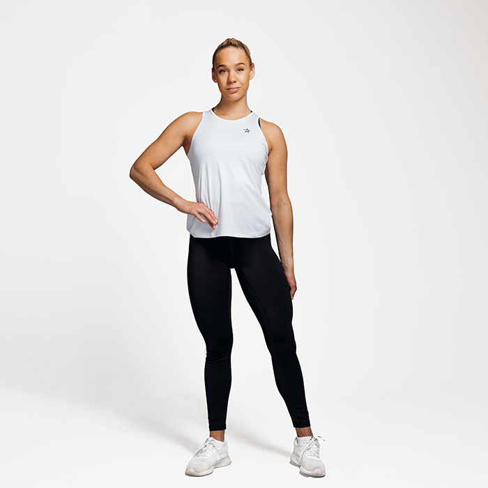 Star Tank Top White