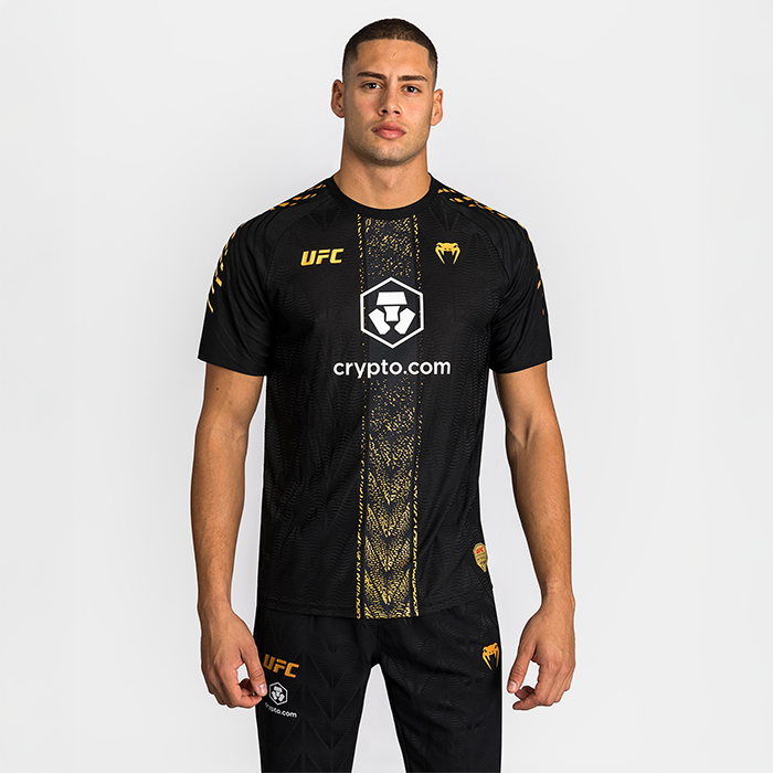 UFC Zenith by Venum Fight Night Tr&oslash;je Jersey Sort Guld