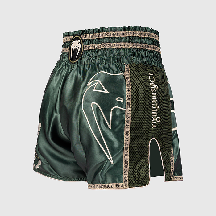 Venum Rajadamnern Muay Thai Shorts Gr&oslash;n