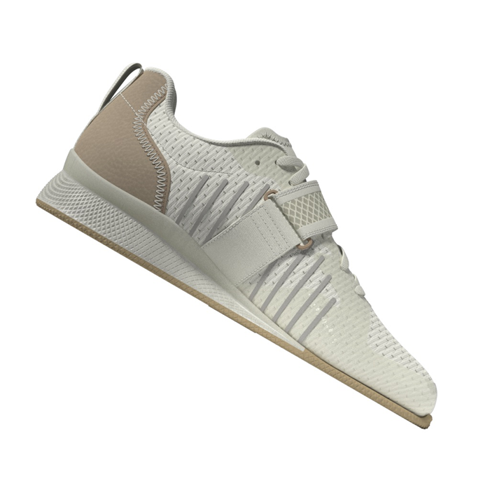 Adipower Weightlifting 3 Sko Hvid