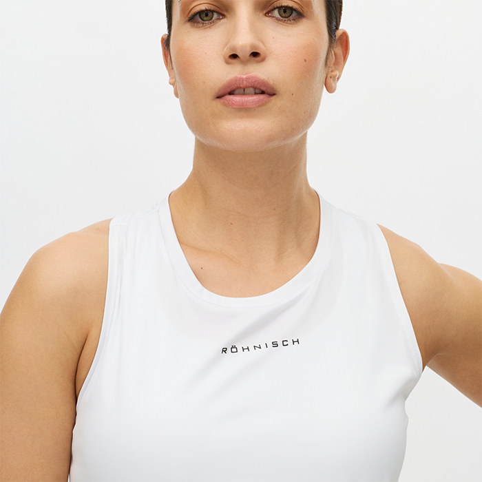 Team Logo Tanktop Hvid