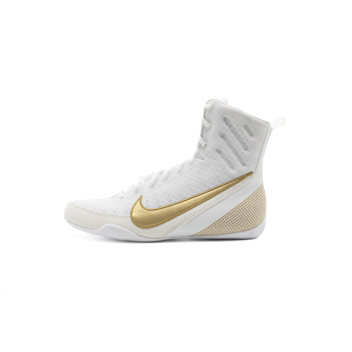 Nike Machomai 3 Boksesko Hvid Guld