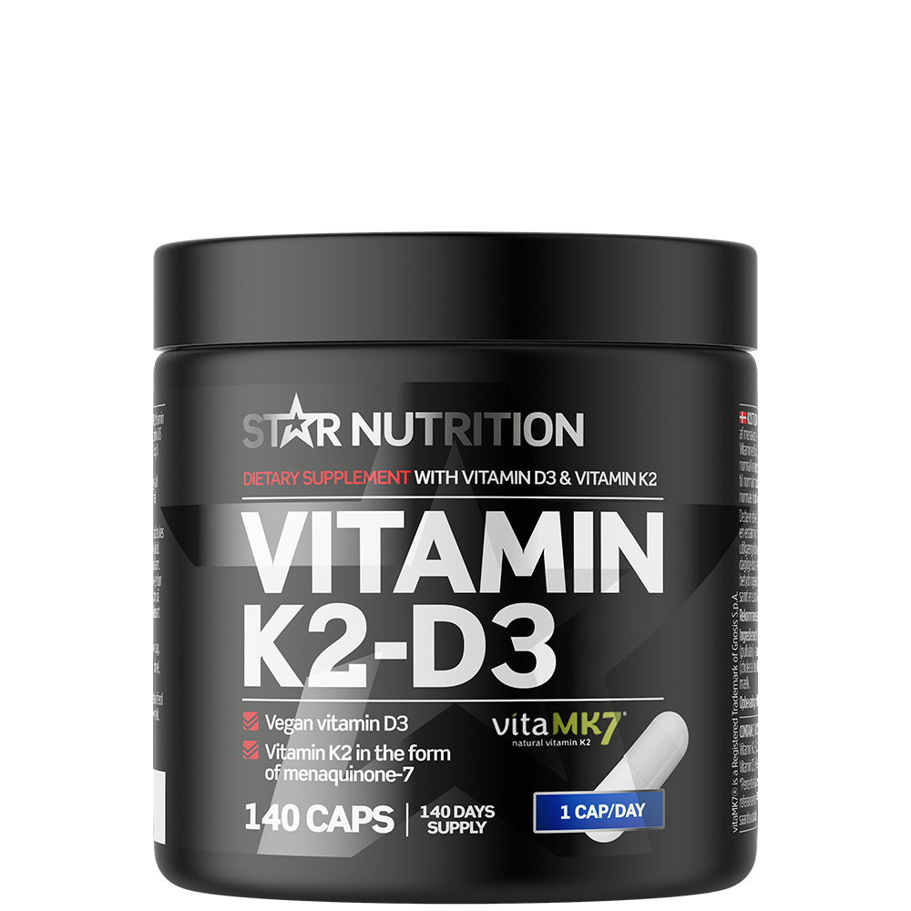 Vitamin K2-D3 140 kapsler