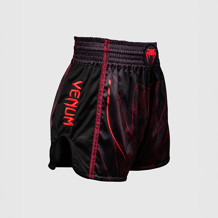 Venum Spectre Muay Thai Shorts Sort R&oslash;d