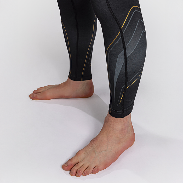 Venum Streamline Spats Sort Guld