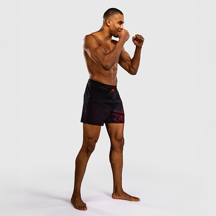 Venum Spectre Fightshorts Sort R&oslash;d