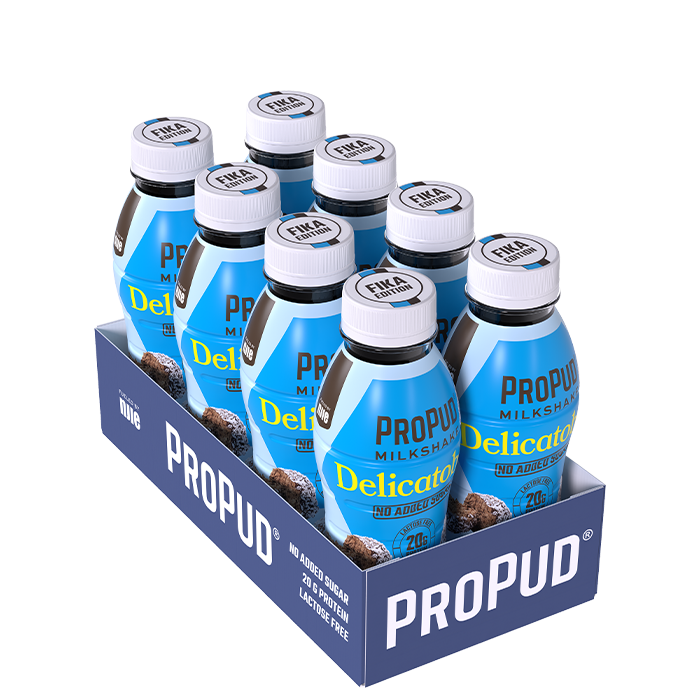8 x ProPud Protein Milkshake, 330 ml strawberry