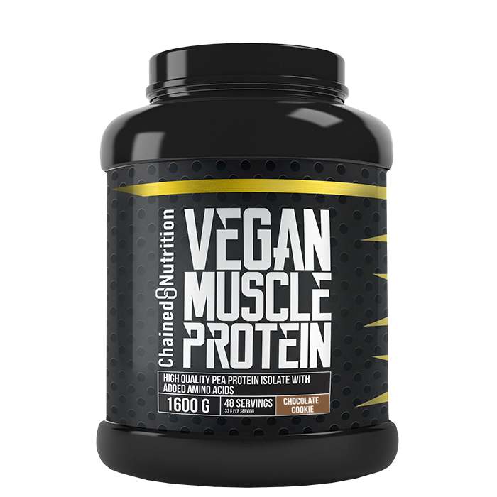 Vegansk muskelprotein 1600 g chocolate_cookie
