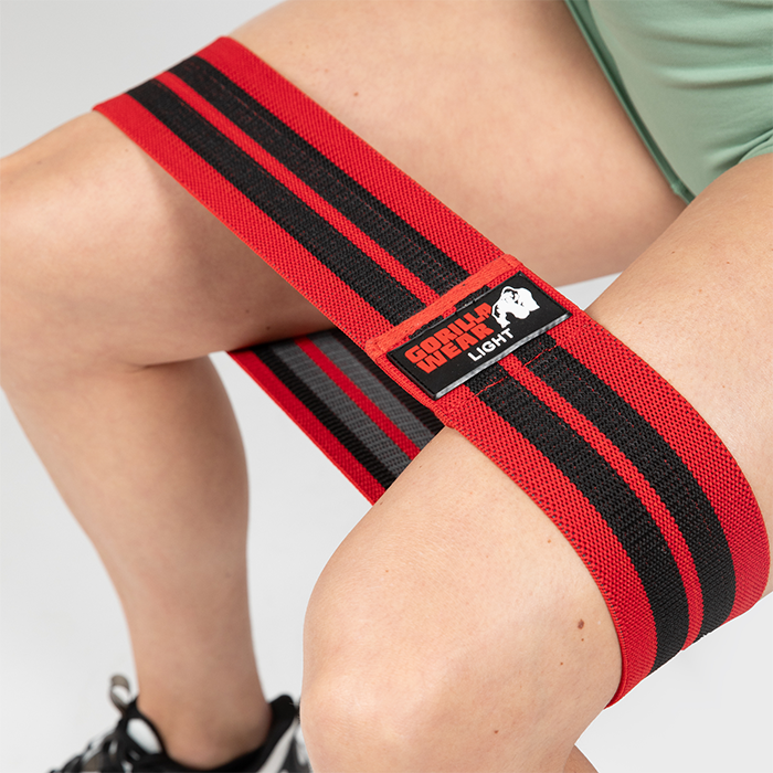 Glute band 3-pack Sort R&oslash;d Gr&aring;