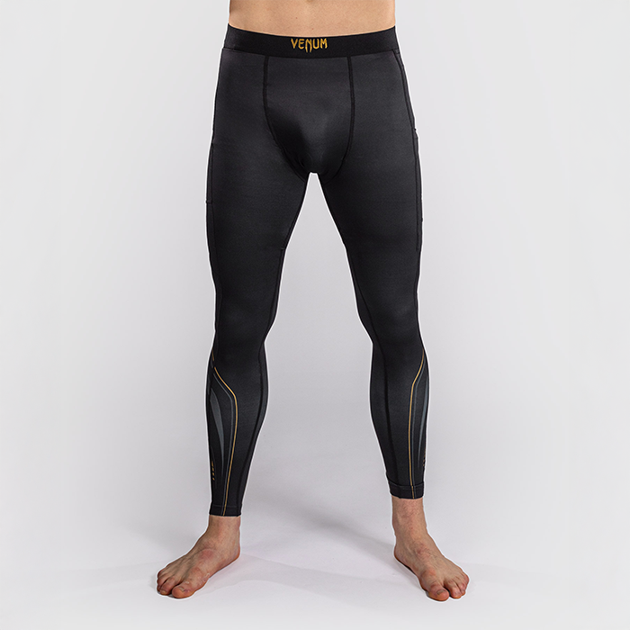 Venum Streamline Spats Sort Guld