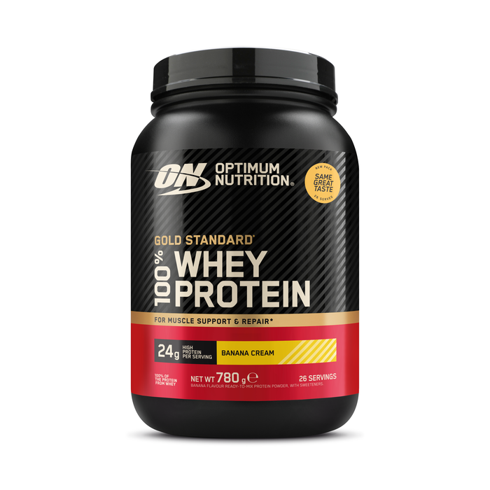 100% Whey Gold Standard Valleprotein 780 g banana