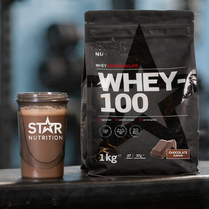 Whey-100 Valleprotein 1 kg choklad