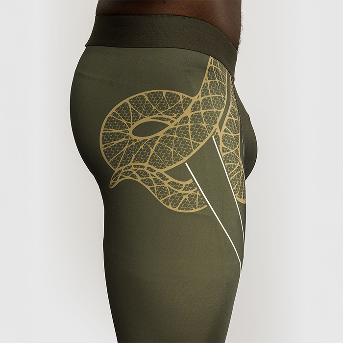 Serpenti Spats Khaki Bronze Ivory