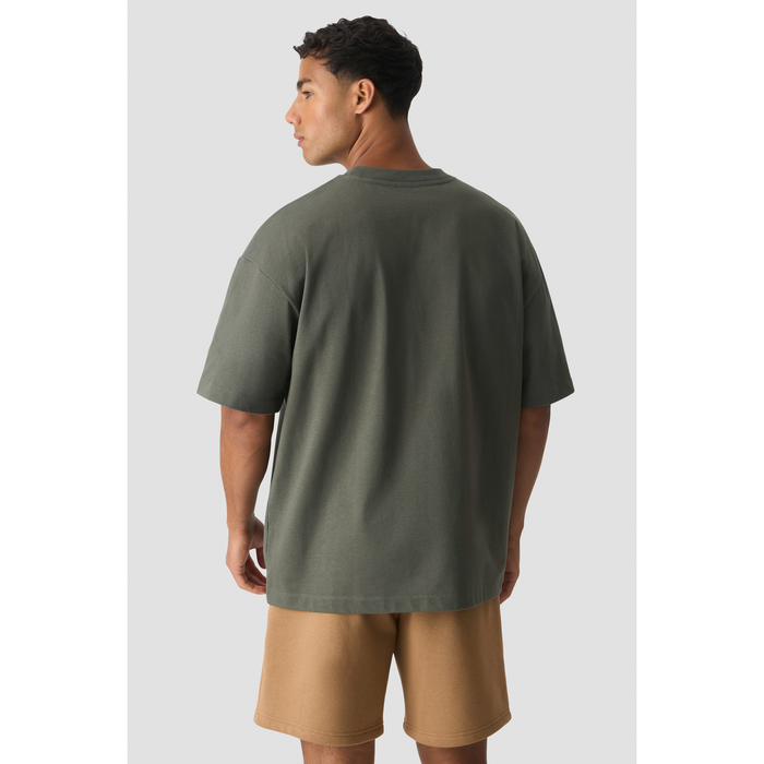 Essence Heavy Cotton T-shirt Gr&oslash;n