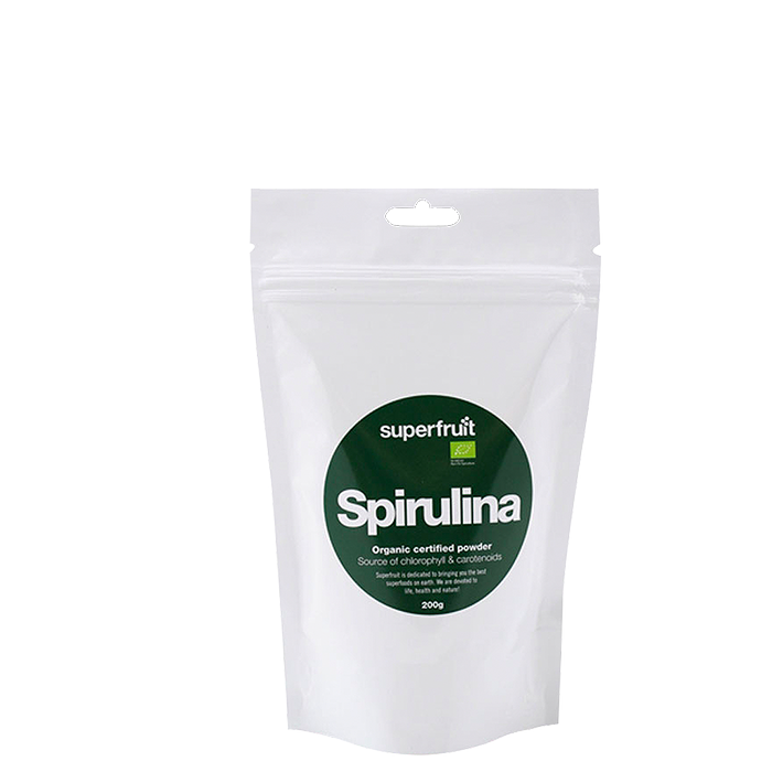Spirulinapulver &Oslash;kologisk 200 g