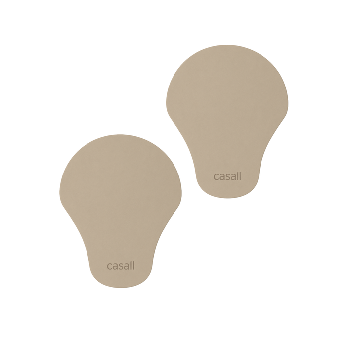 Sleek Floor Slider Glideskiver Beige 2 pack