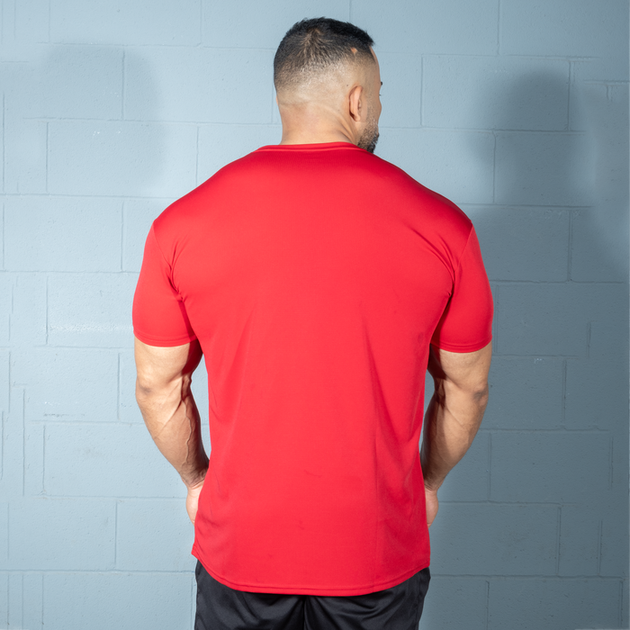 Mesh Standard Tee, Chili Red