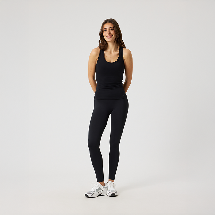 Borg Soft Racerback Linne Sort