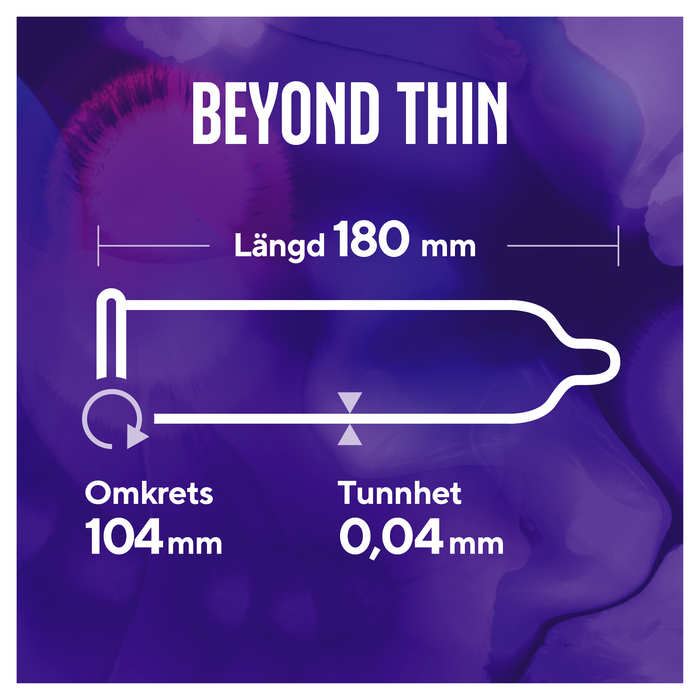 Beyond Thin Kondomer Ultratynde 10 stk