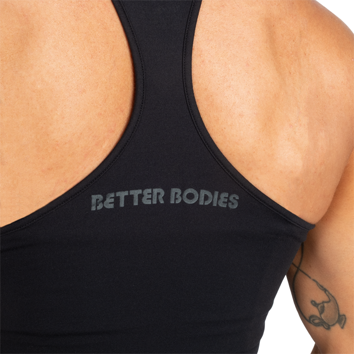 Performance Crop‑Halter Top Sort