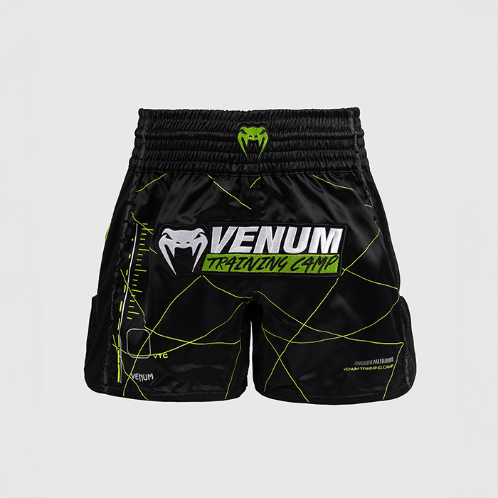 Training Camp 4.0 Muay Thai Shorts Sort Gr&oslash;n
