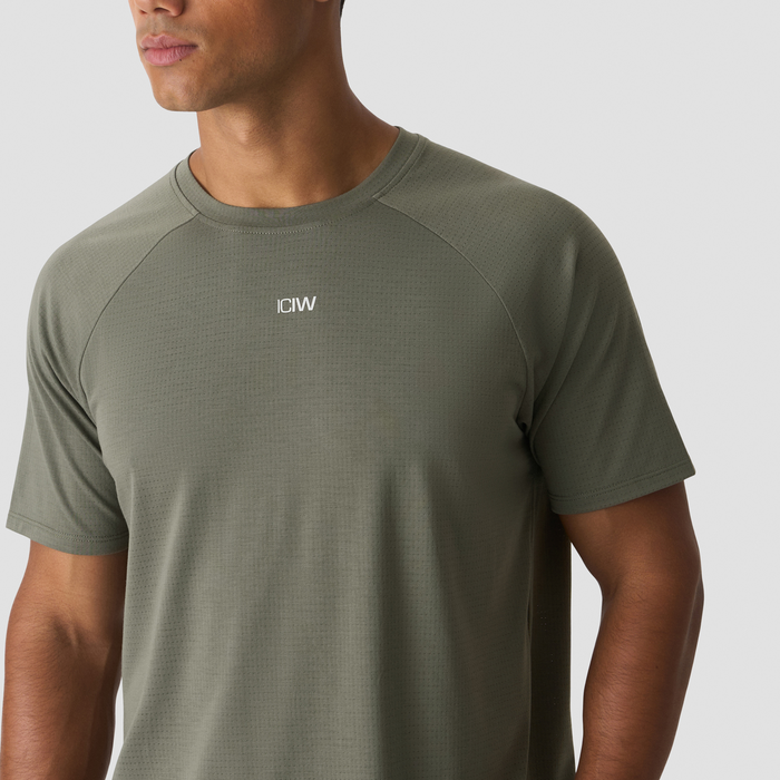 Stride Raglan T-shirt Dri-Release Gr&oslash;n