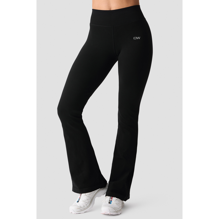 Smooth Seamless Udsv&aelig;ngede Tights Sort