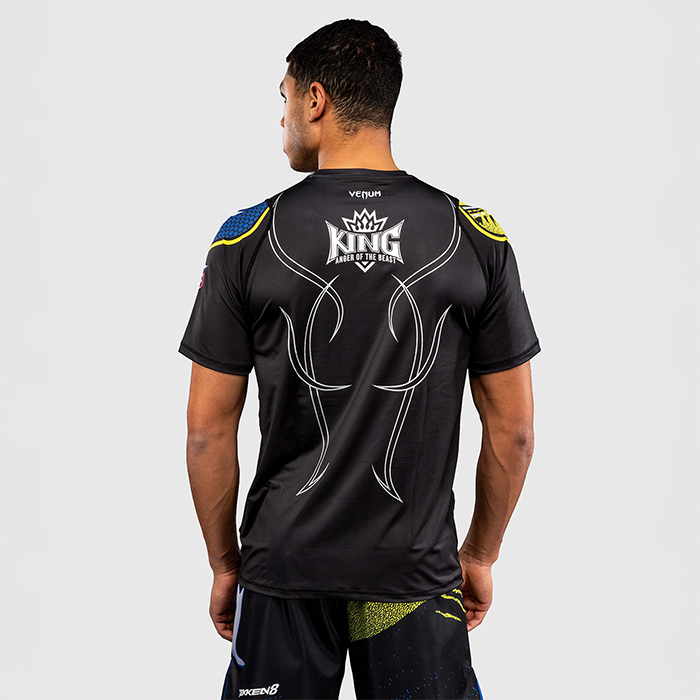 Venum x TEKKEN 8 Dry-Tech T-shirt King Sort Gul