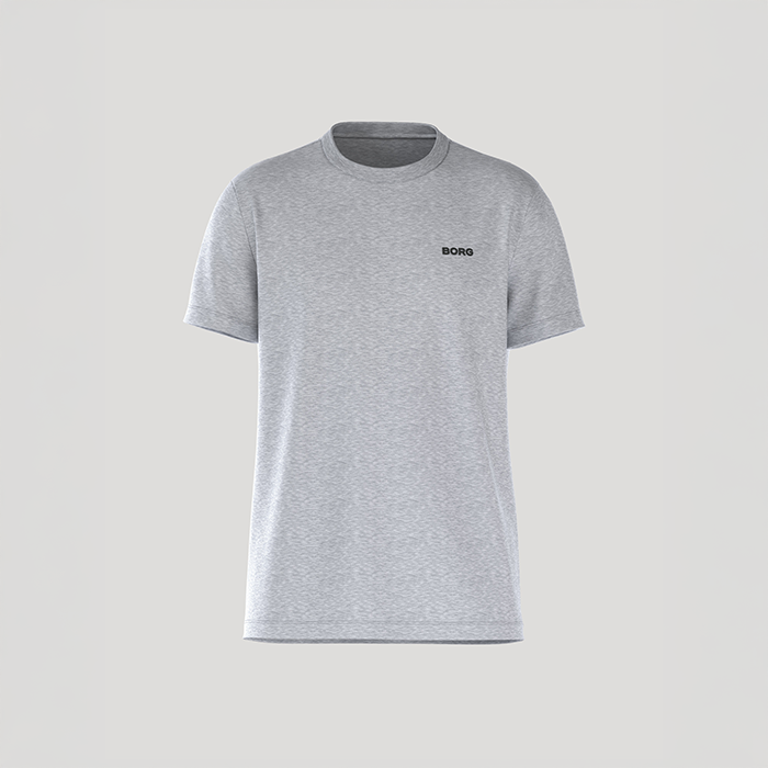 Essential T‑shirt Lysegr&aring;