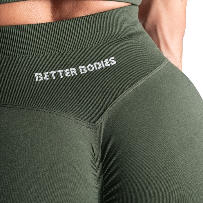 Shape Seamless Leggings M&oslash;rkegr&oslash;n