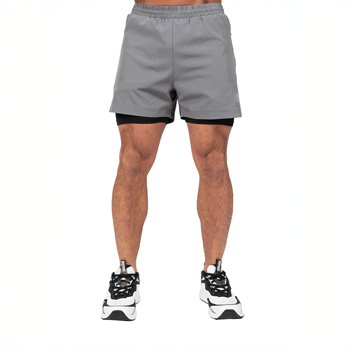Cortez 2-In-1 Shorts Gr&aring;