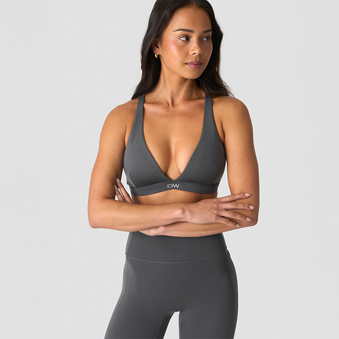 Luxe V-hals Sports-bh Gr&aring;