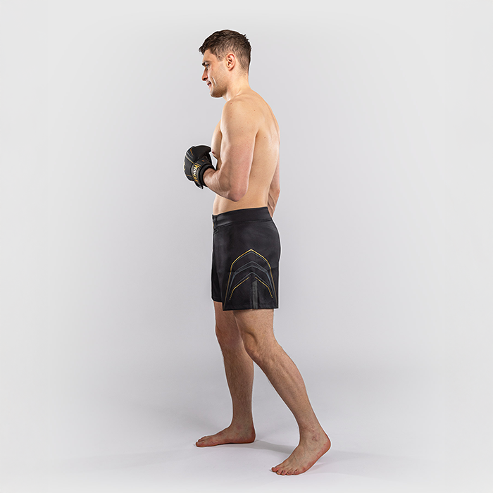 Venum Streamline Fightshorts Sort Guld