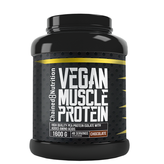 Vegansk muskelprotein 1600 g chocolate