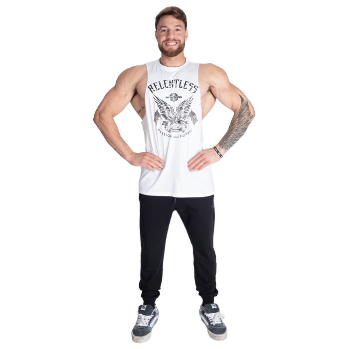 Relentless Cut Out T‑Shirt Hvid