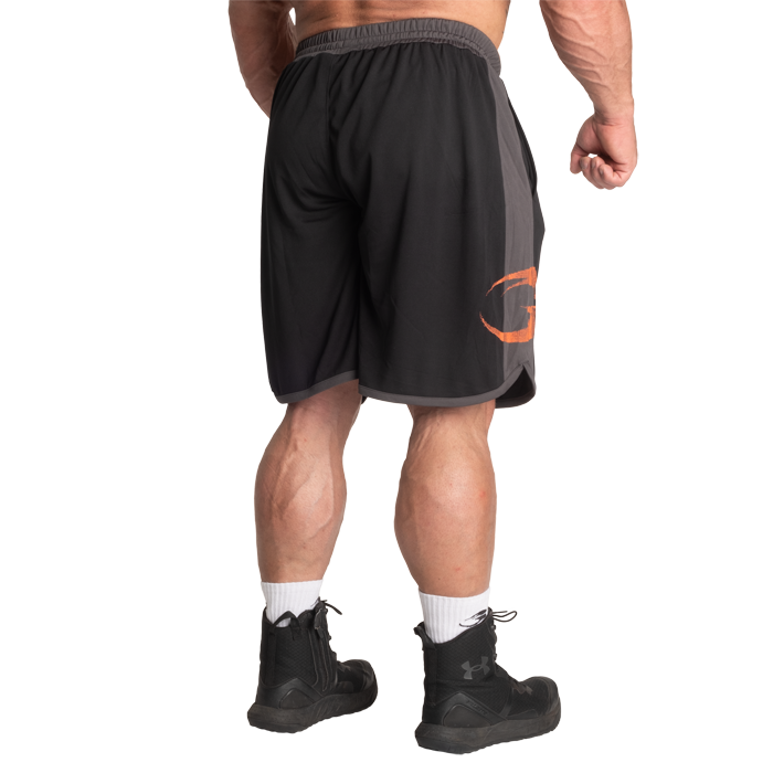 Gasp Mesh Shorts Sort Gr&aring;