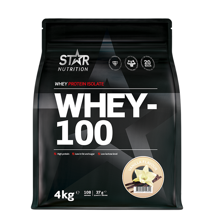 Valle-100 Valleprotein 4 kg vanilj